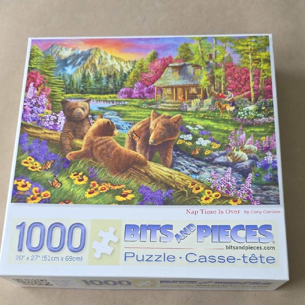 Bits and Pieces Colorful Bear Puzzle
